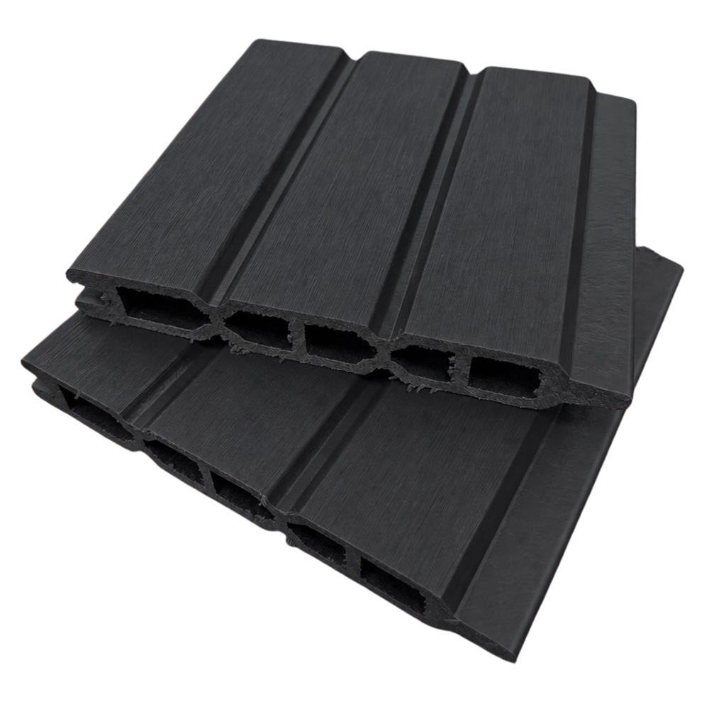Composite Fencing Boards - Matt Black - Triple Slat