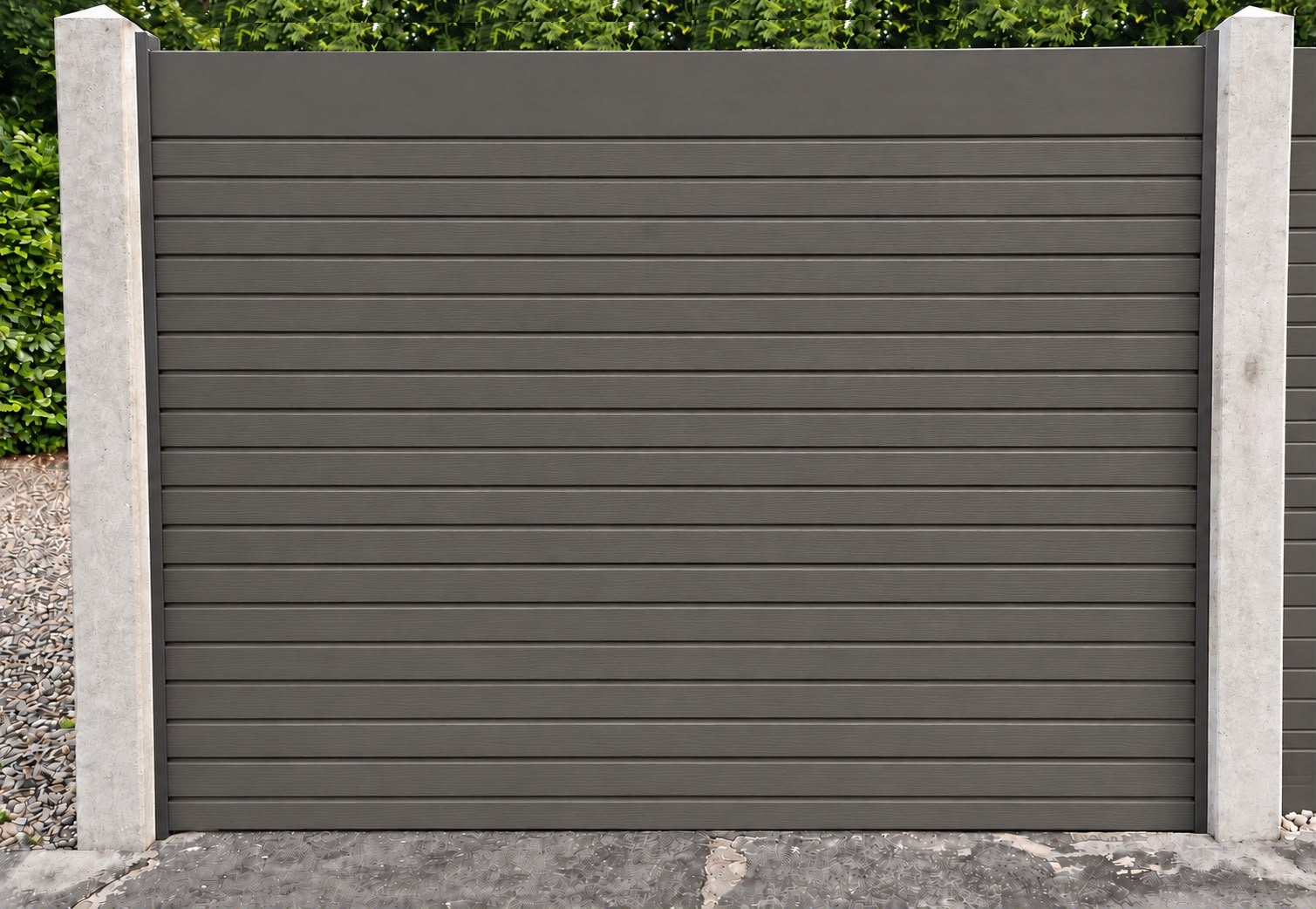 Composite Fencing Boards - Umbra Grey - Image 2