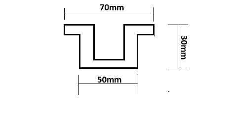 Composite Fencing Boards - Concrete H Post Adapter - Image 3
