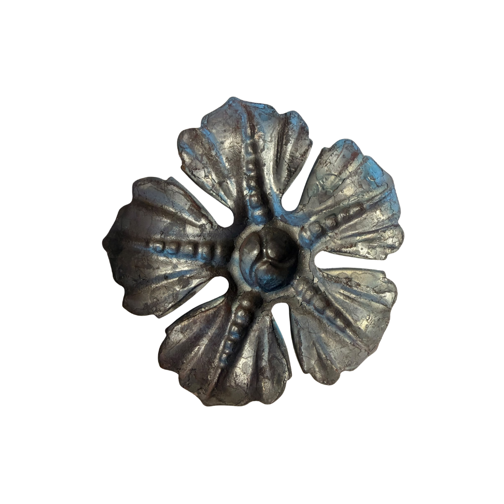Mild Steel Rosette - 85mm O/D x 5mm - New Version - Image 2