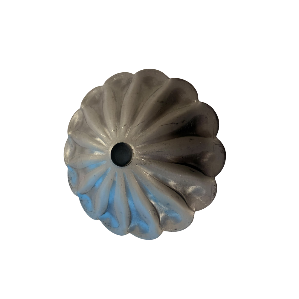 Mild Steel Decorative Flower Drip Tray - Image 3