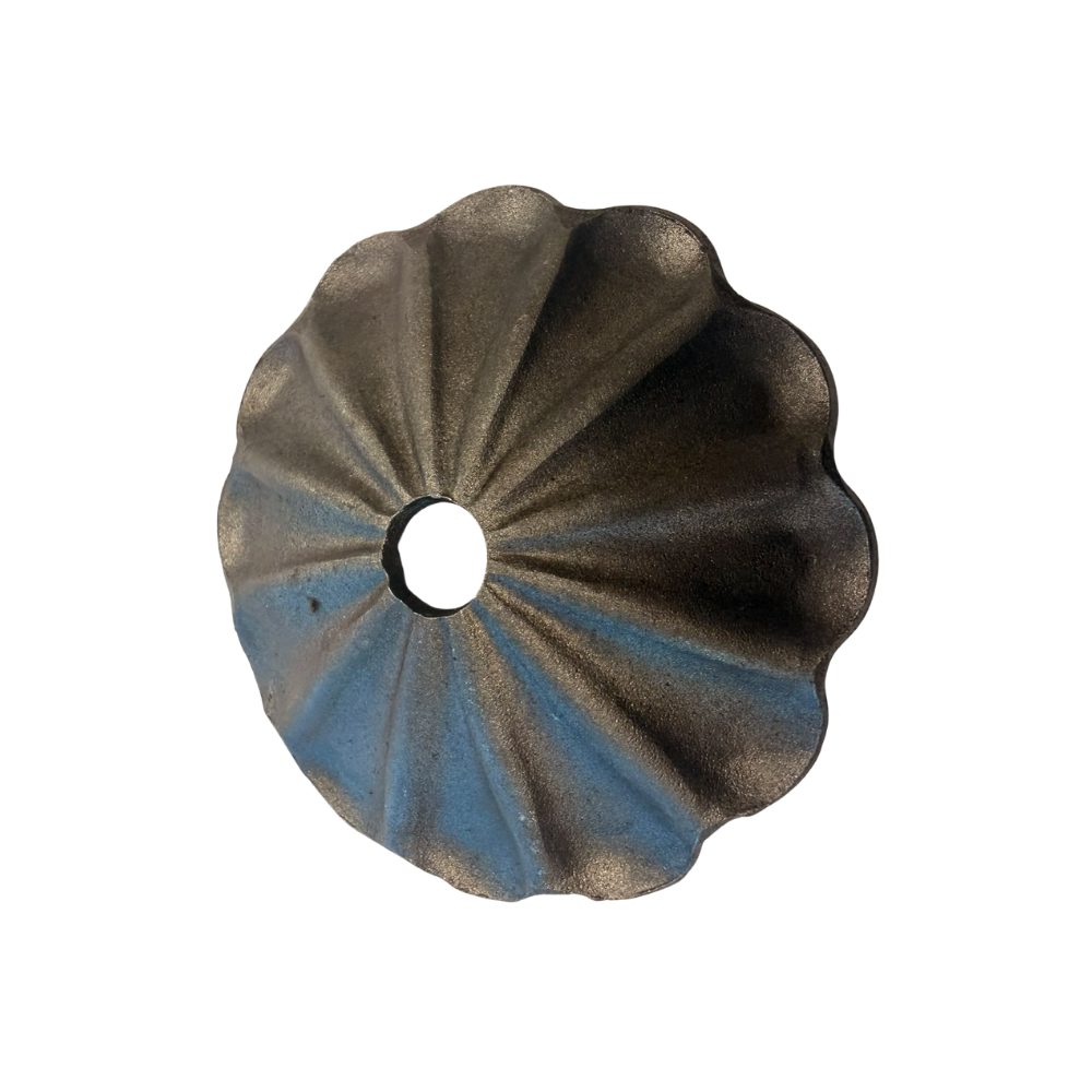 Mild Steel Decorative Flower Drip Tray - Image 5