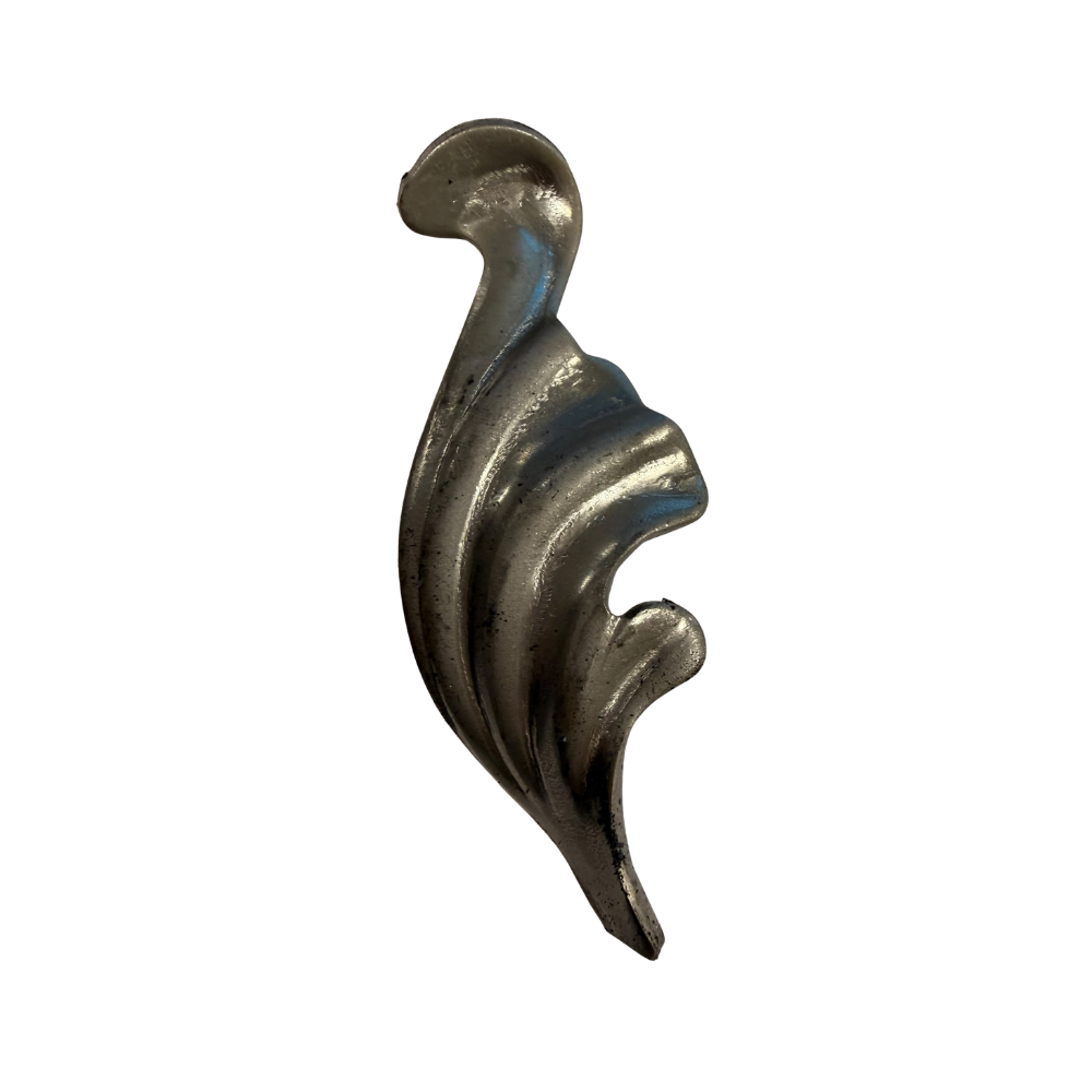 Mild Steel Decorative Leaf - 110 x 40 x 3mm - Left Hand