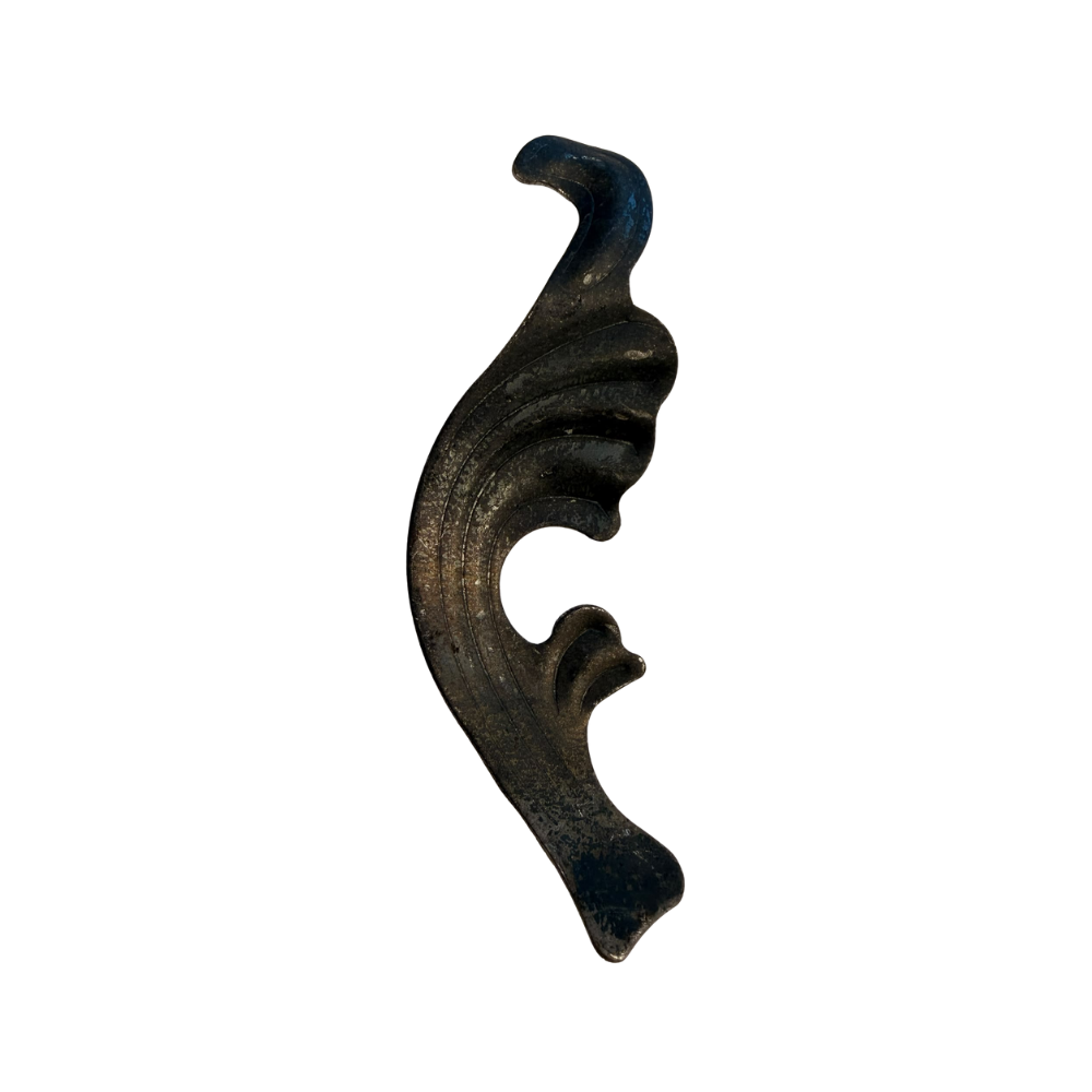 Mild Steel Decorative Leaf - 170 x 55 x 4mm - Left Hand