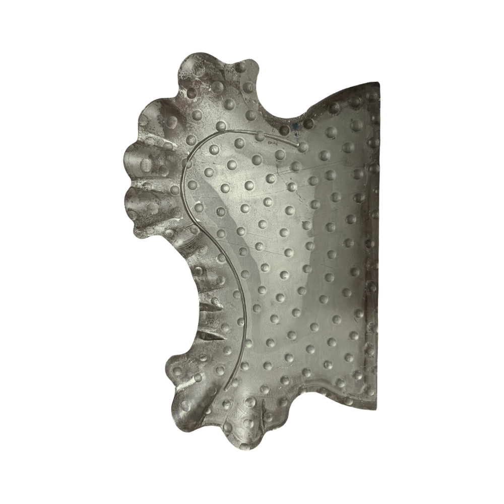 Mild Steel Lock Plate F - 290 x 160mm - Left Hand / Right Hand